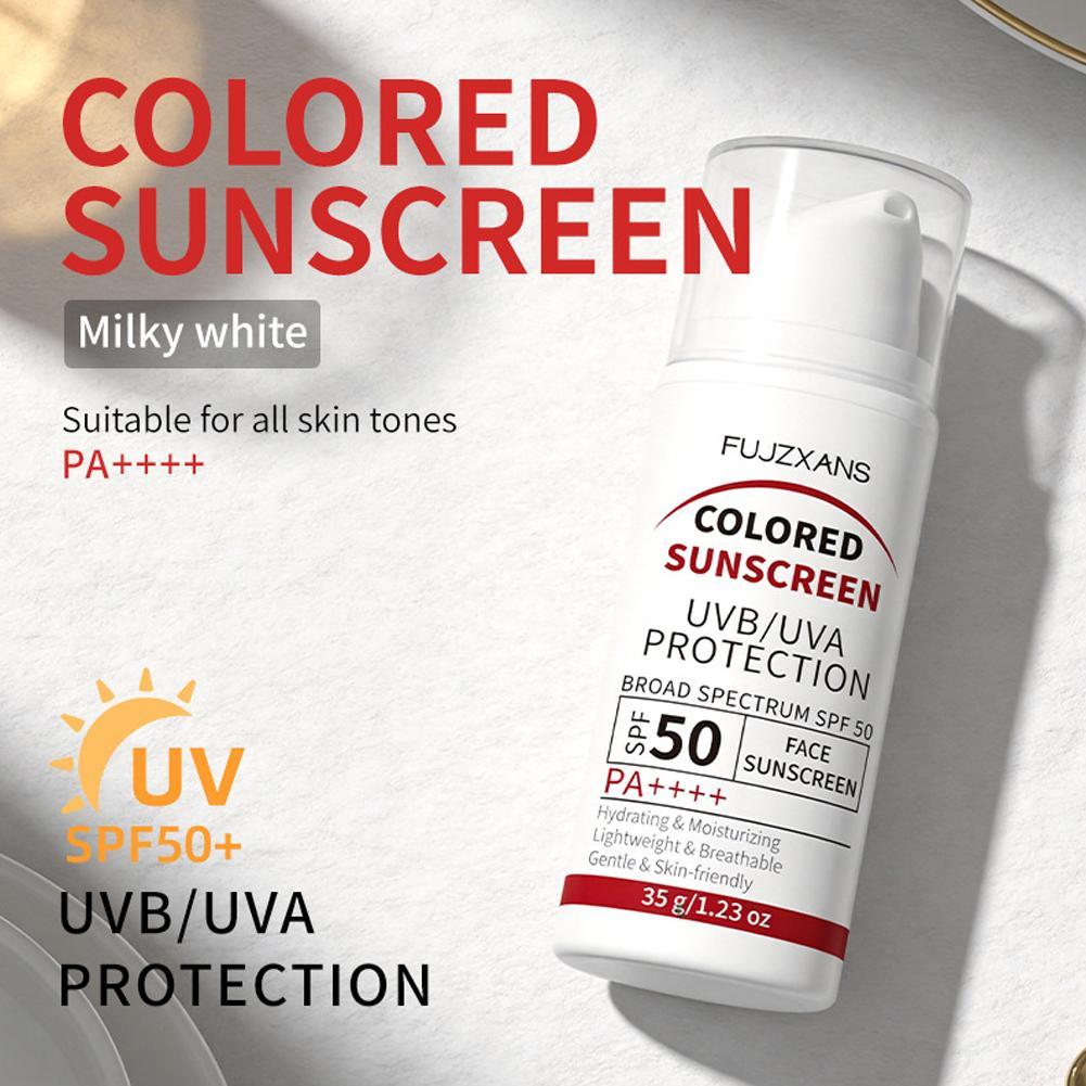Spf 50 Sunscreen - Wielokolorowy krem przeciwsłoneczny z filtrem SPF50