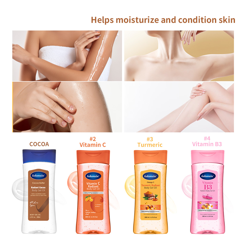 Skincare Glow - Witamina C Kurkuma Rozświetlający Żelowy Olejek
