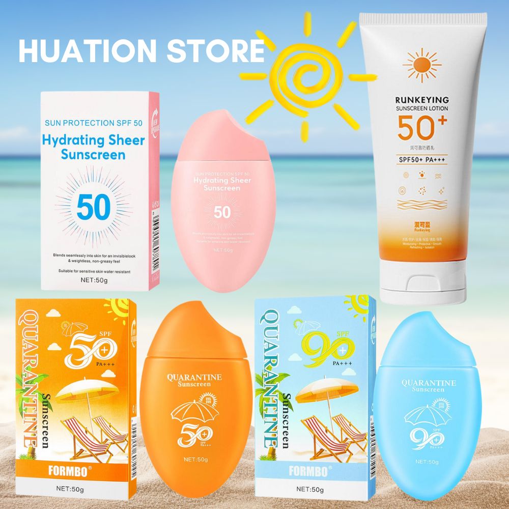 Spf 50 Sunscreen - 50g krem ​​do opalania twarzy SPF50
