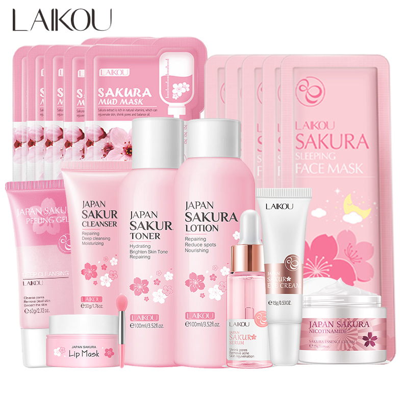 Peptide Neck Cream - Sakura Facial Cleaner Korean Face Serum
