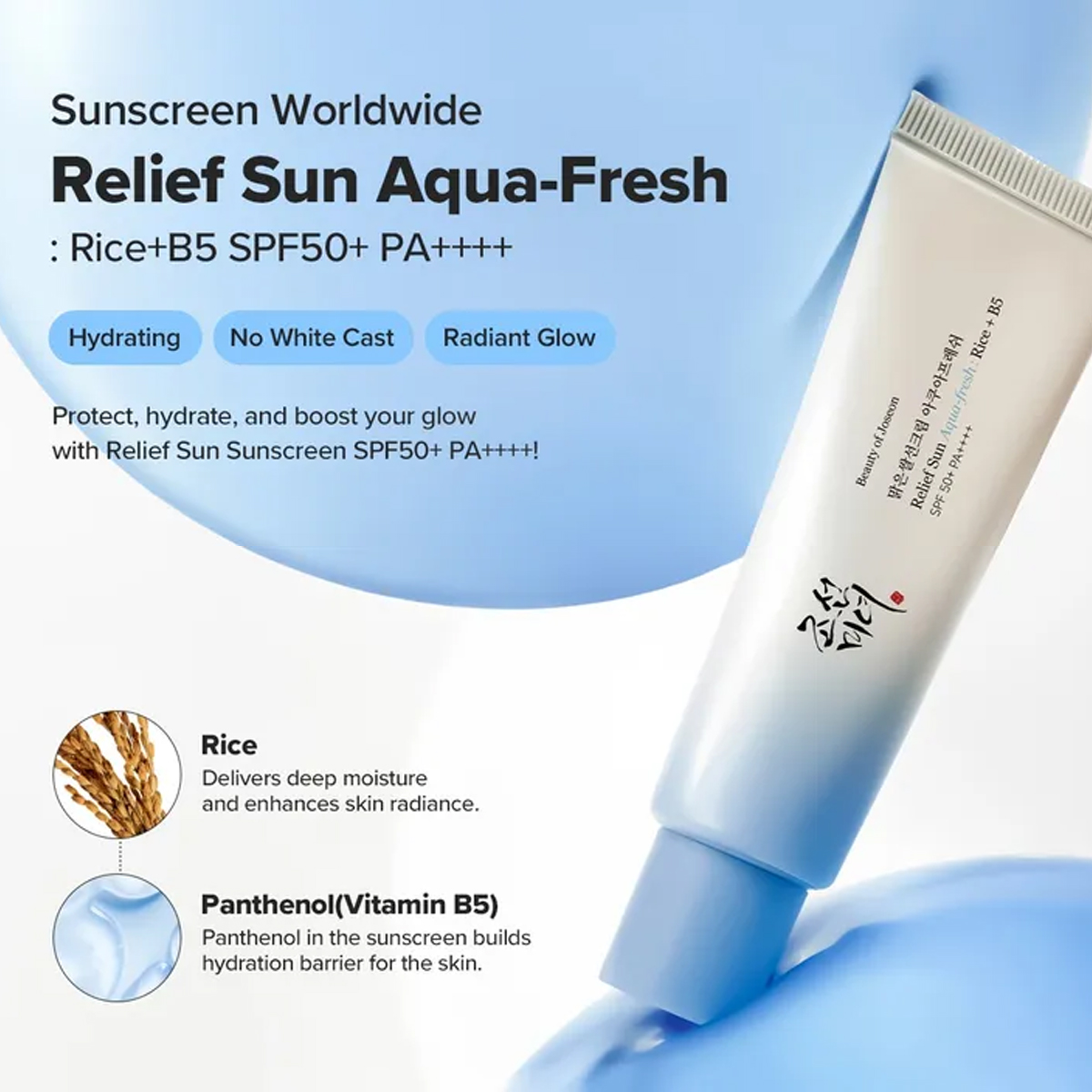 Beauty of Joseon Relief Sun Aq – Spf 50 Sunscreen recenzja i cena