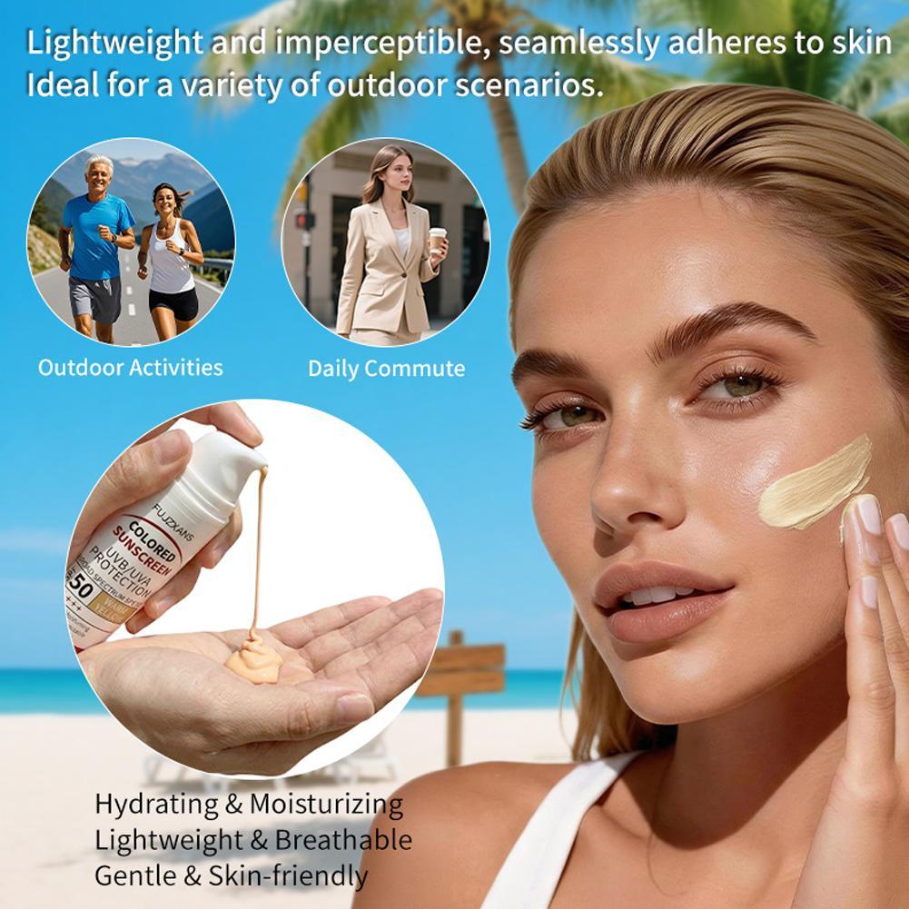 Wielokolorowy krem przeciwsłon – Spf 50 Sunscreen recenzja i cena