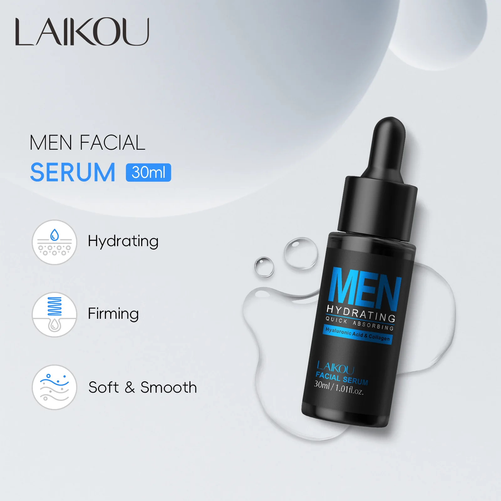 Męskie serum do twarzy 30 ml,  – Skincare Oil Control recenzja i cena
