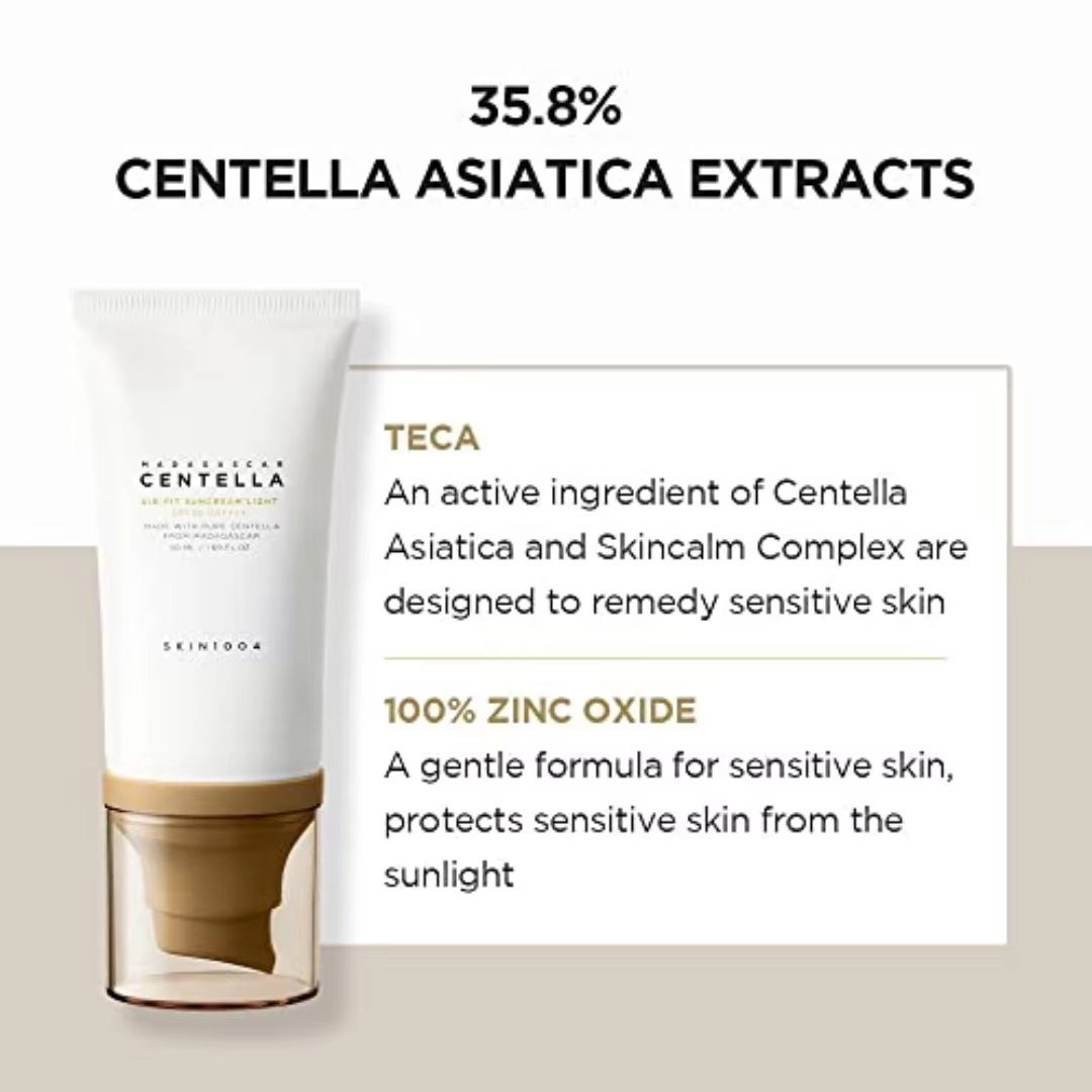 SKIN1004 Centella Sunscreen 8  – Spf 50 Sunscreen recenzja i cena
