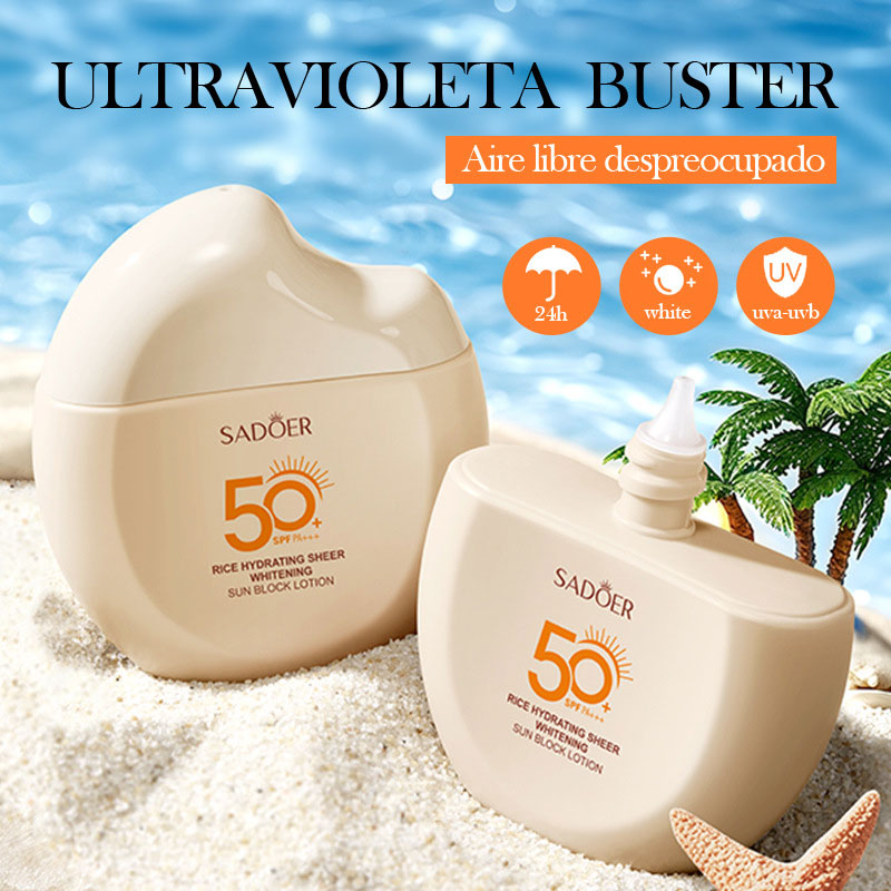 SADOER Rice Nawilżający, przez – Spf 50 Sunscreen recenzja i cena