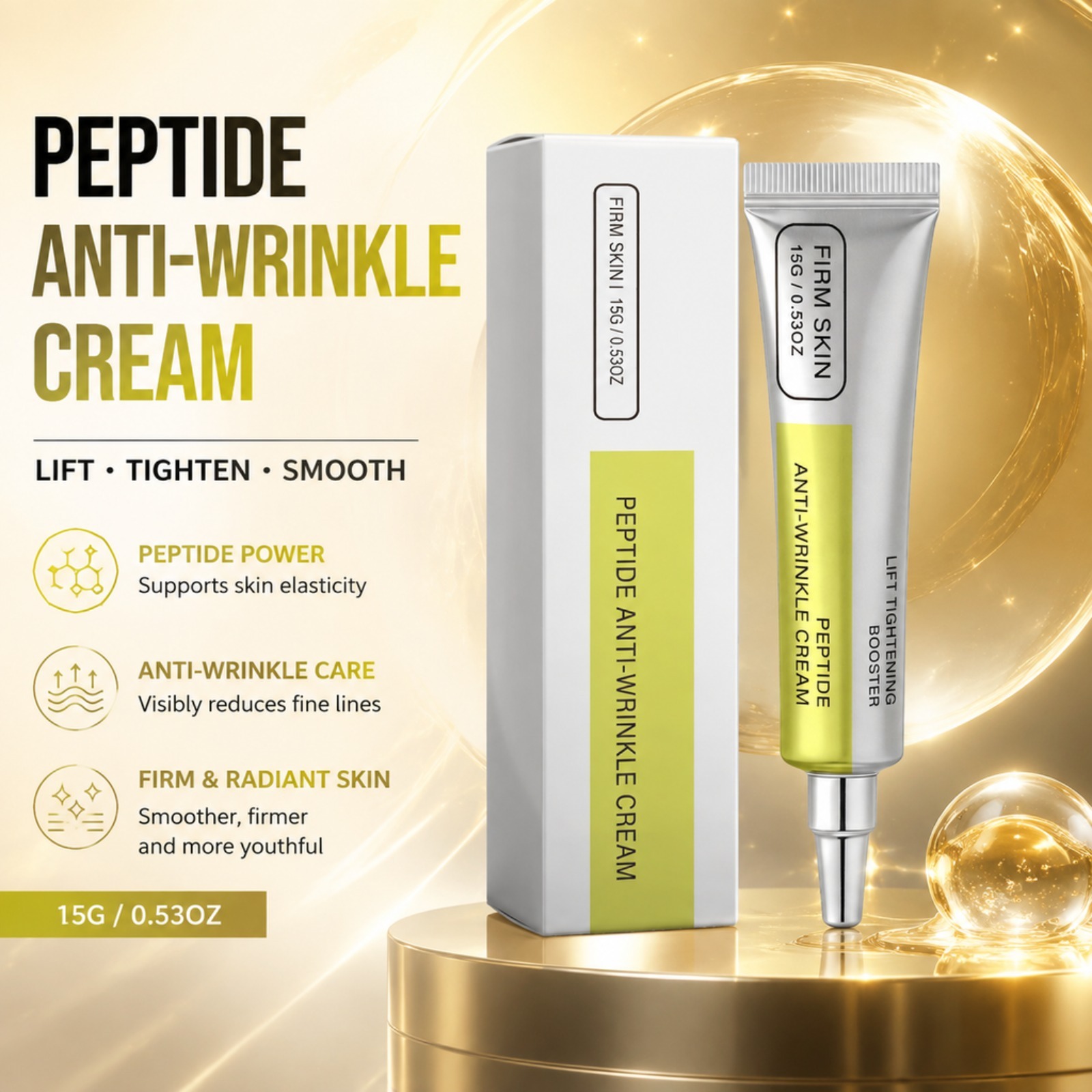 Krem do twarzy z peptydami i r – Peptide Neck Cream recenzja i cena