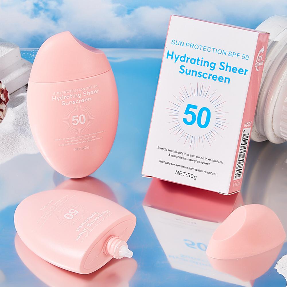 50g krem ​​do opalania twarzy  – Spf 50 Sunscreen recenzja i cena
