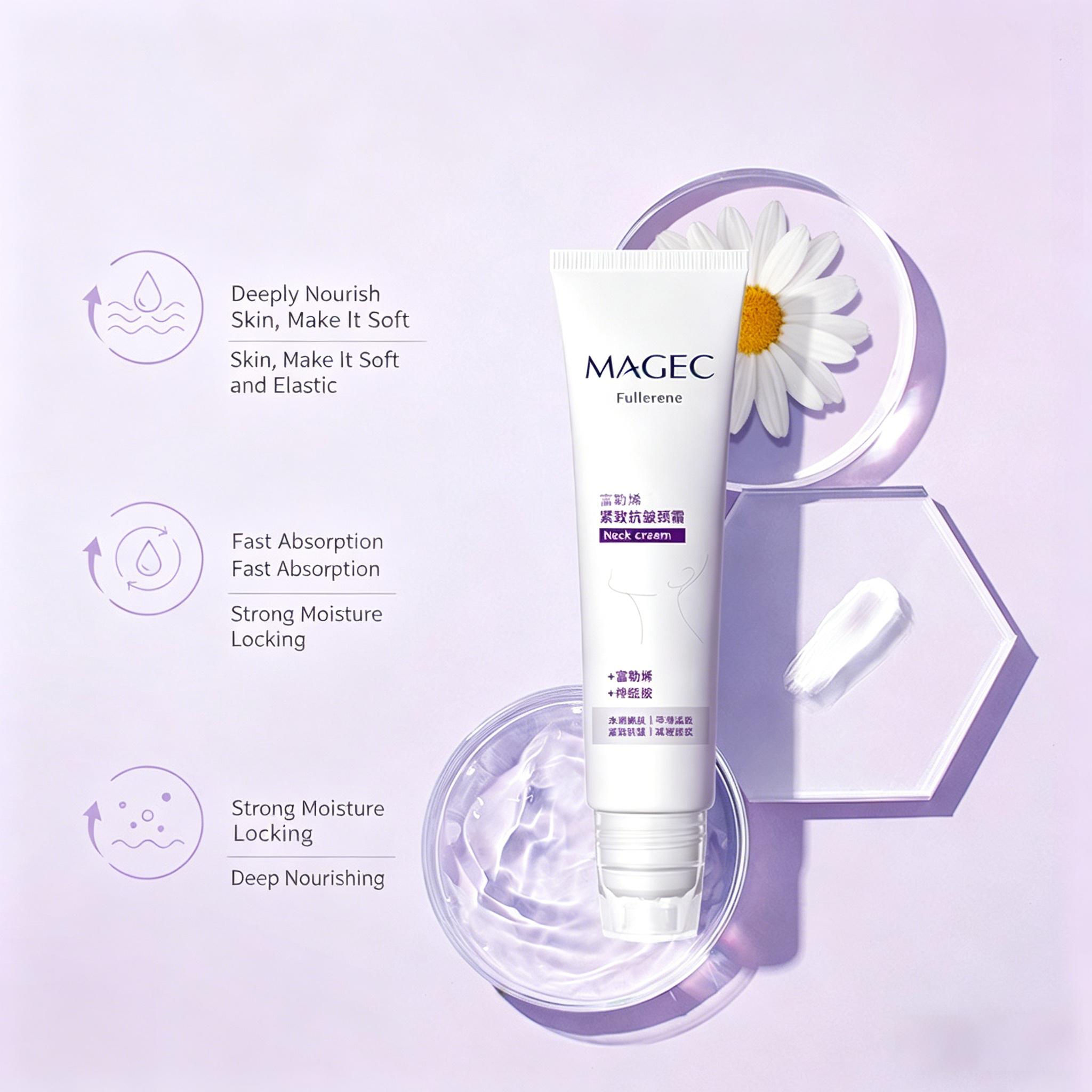 MAGEC Krem do szyi z podwójnym – Peptide Neck Cream recenzja i cena