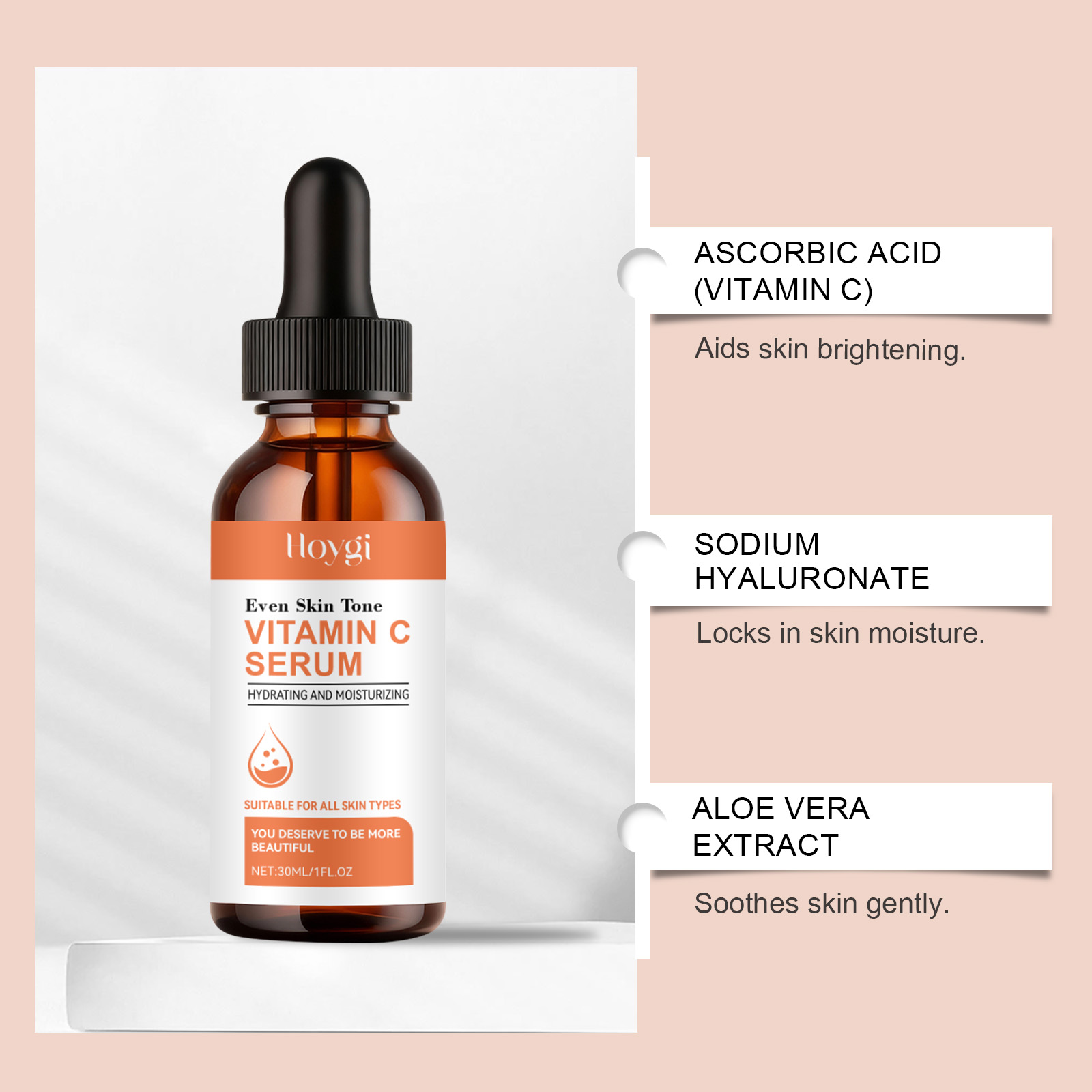 Serum z Witaminą C do Twarzy K – Skincare Glow recenzja i cena