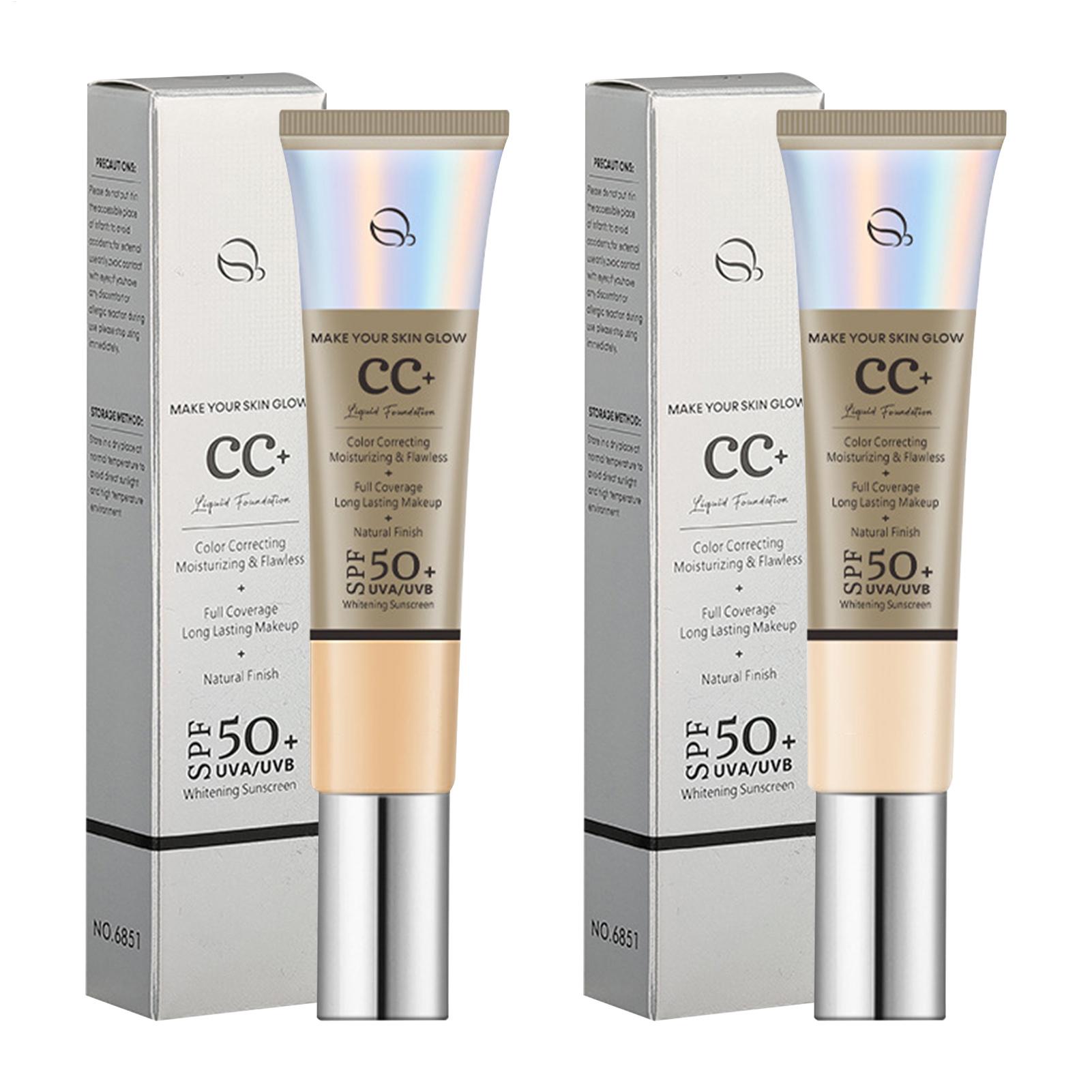 Krem CC Podkład SPF 50 Krem z  – Spf 50 Sunscreen recenzja i cena